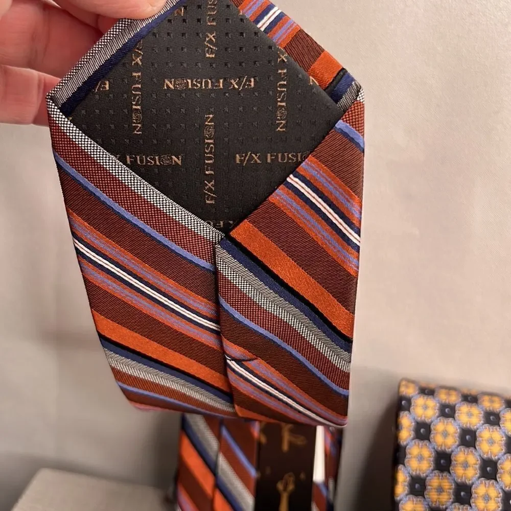 Bundle of 3 Men’s Silk ties Brand New!